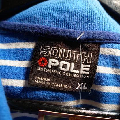 VTG Y2K South Pole Blue Polo Shirt