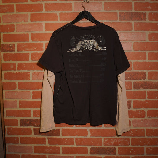 VTG Y2K Axes Regional Tour Double Layer Tee