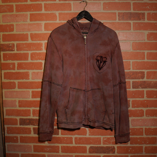 VTG Y2K Pure Venom Zip-Up Dyed Jacket
