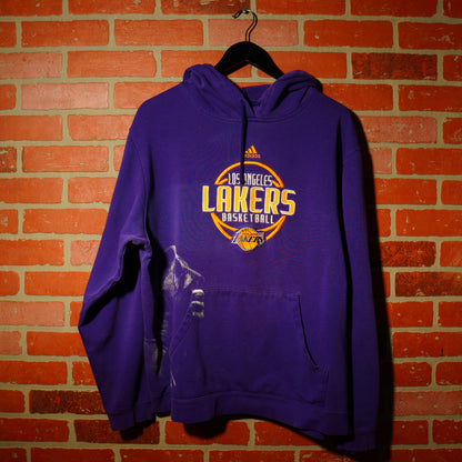 Skin City LeBron James NBA Los Angeles Lakers Purple Hoodie