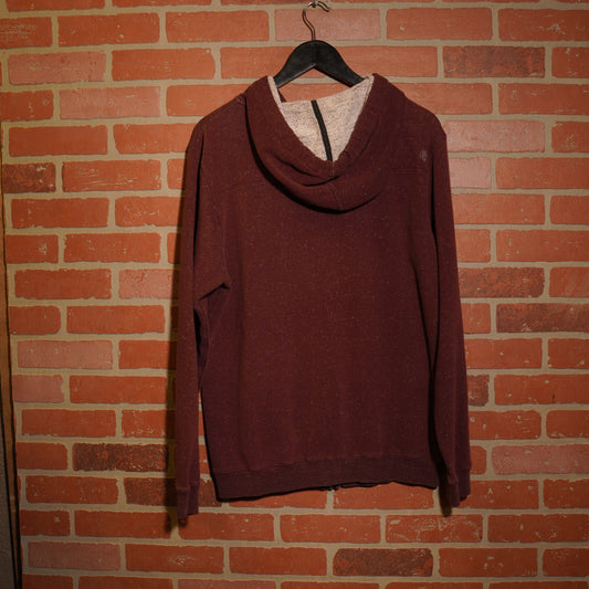 VTG Y2K Element Burgundy Zip-Up Hoodie