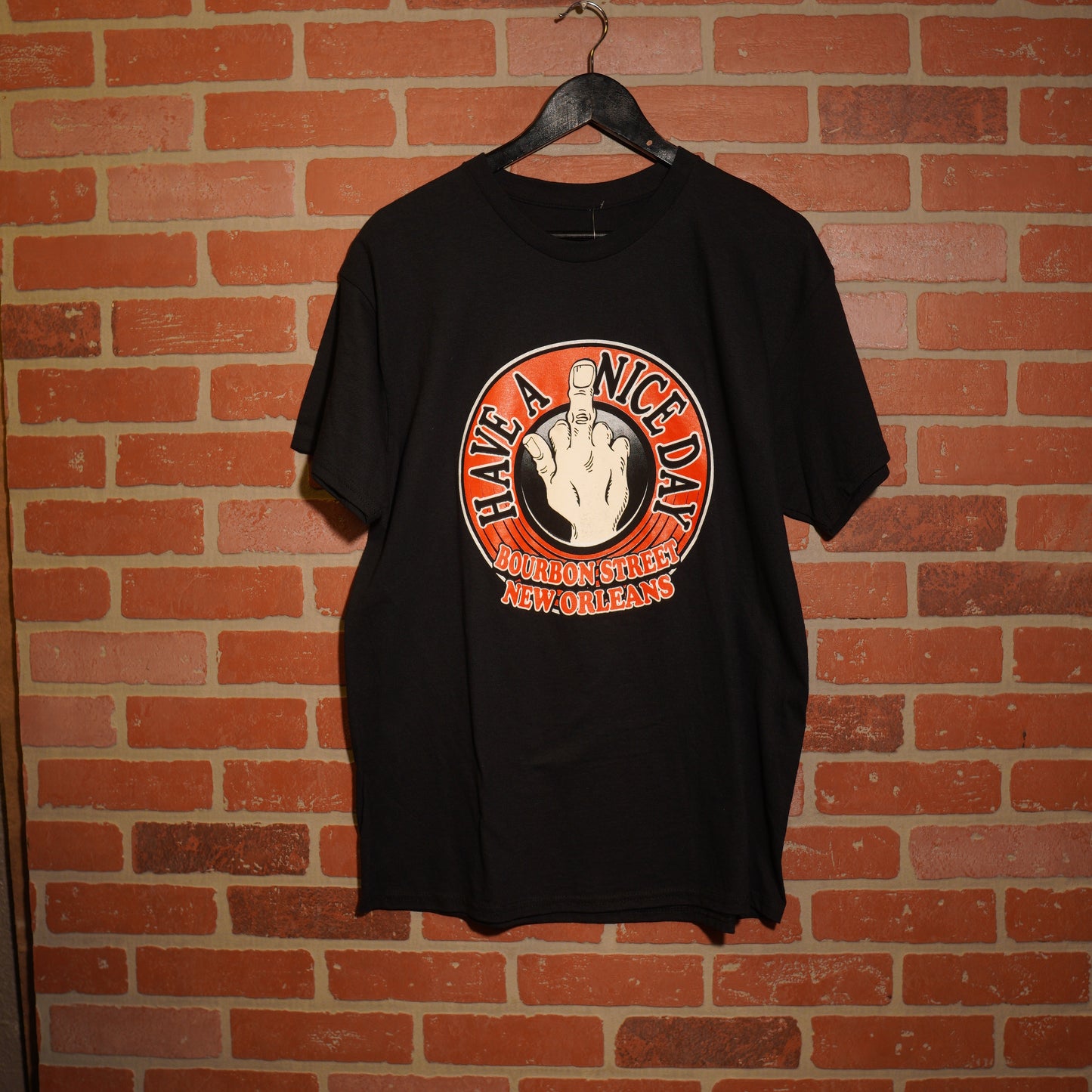 VTG Y2K Bourbon Street New Orleans Have A Nice Day Tee