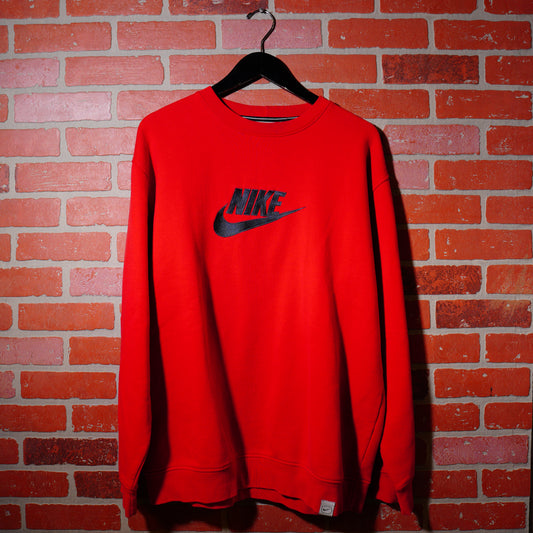 VTG Nike Embroidered Red Crewneck