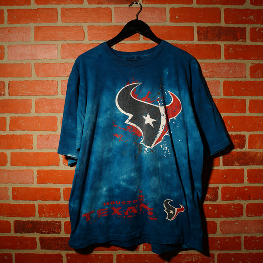 VTG NFL Houston Texans Dyed Tee