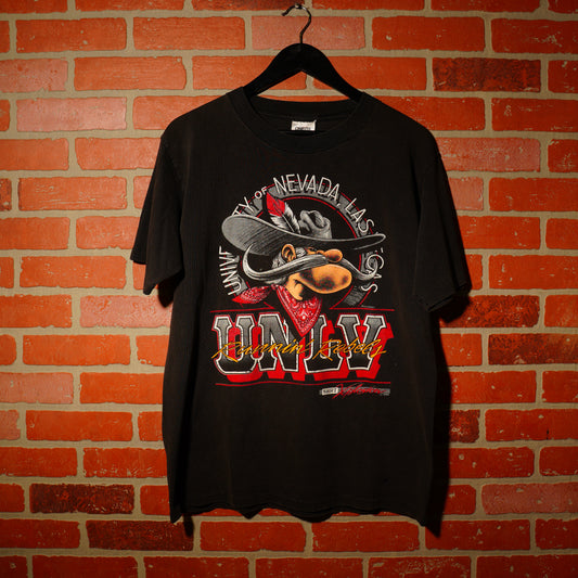 VTG 1991 UNLV Runnin' Rebels Stare Down Tee