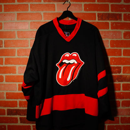 VTG 1994 The Rolling Stones Black/Red Lips Jersey