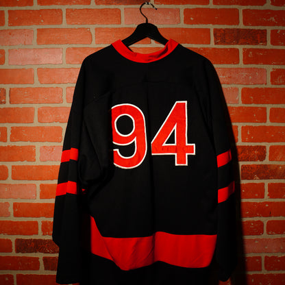 VTG 1994 The Rolling Stones Black/Red Lips Jersey