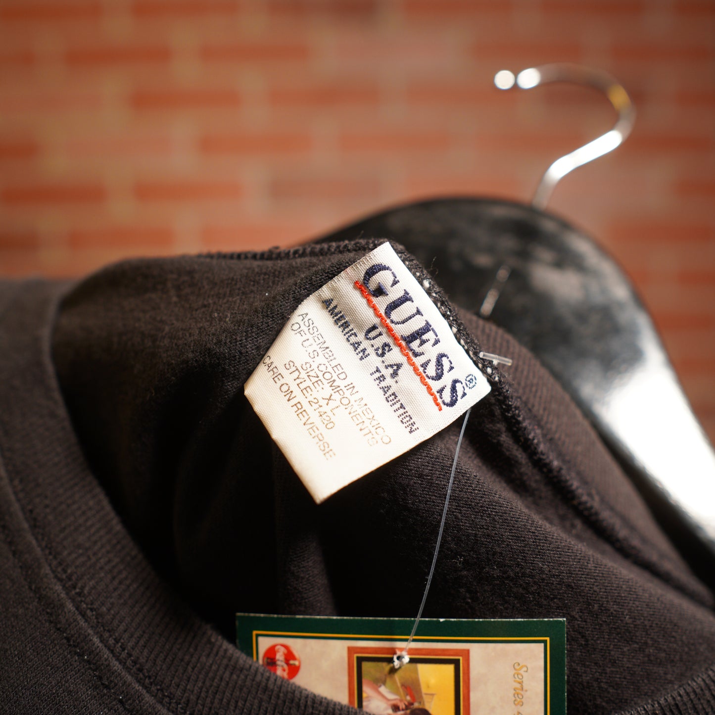 VTG Y2K Guess Question Mark Logo Tee