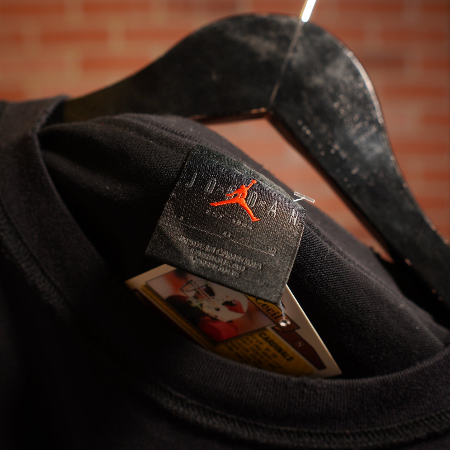 Jordan Brand Pre-Distressed L/S Logo Tee