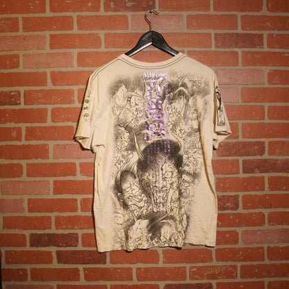 VTG Y2K Affliction Heroes & Demons Tee
