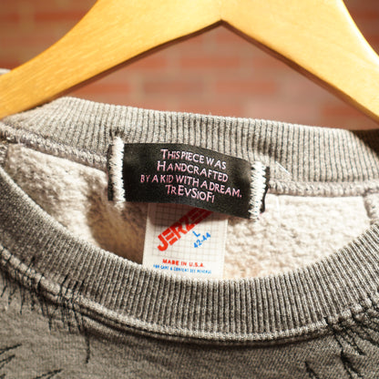 Trevs 1of1 Disney Mickey Mouse Grey Crewneck
