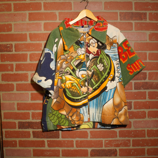 Trevs 1of1 Disney Splash Mountain Towel Zip-Up Shirt