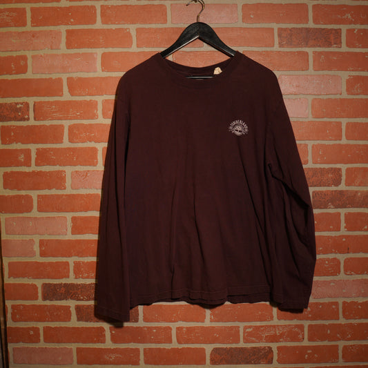 VTG Y2K Timberland Logo L/S Tee