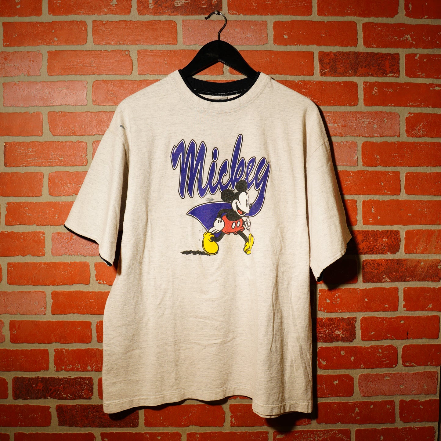 VTG Disney Store Mickey Mouse Ringer Tee