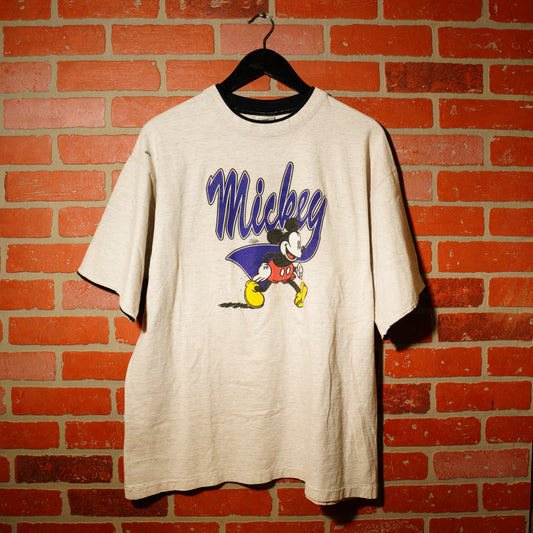 VTG Disney Store Mickey Mouse Ringer Tee