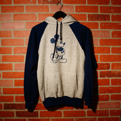 VTG Mickey Mouse Navy/Grey Hoodie