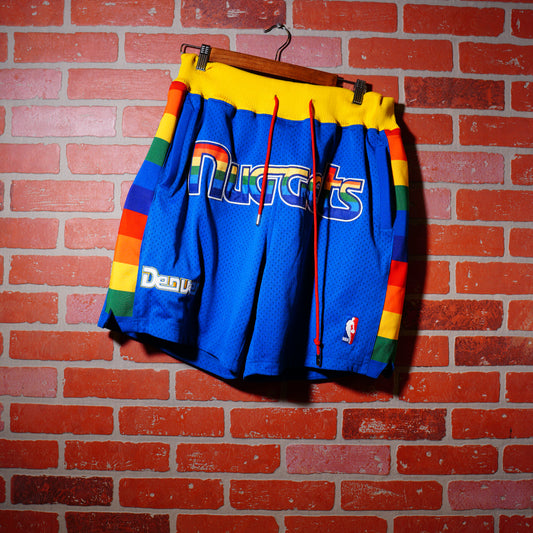 Just Don NBA Denver Nugget Basketball Shorts