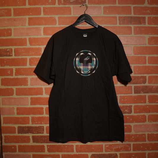 VTG Y2K Dragon Alliance Plaid Logo Tee