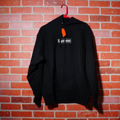 Supreme Black Box Logo Hoodie