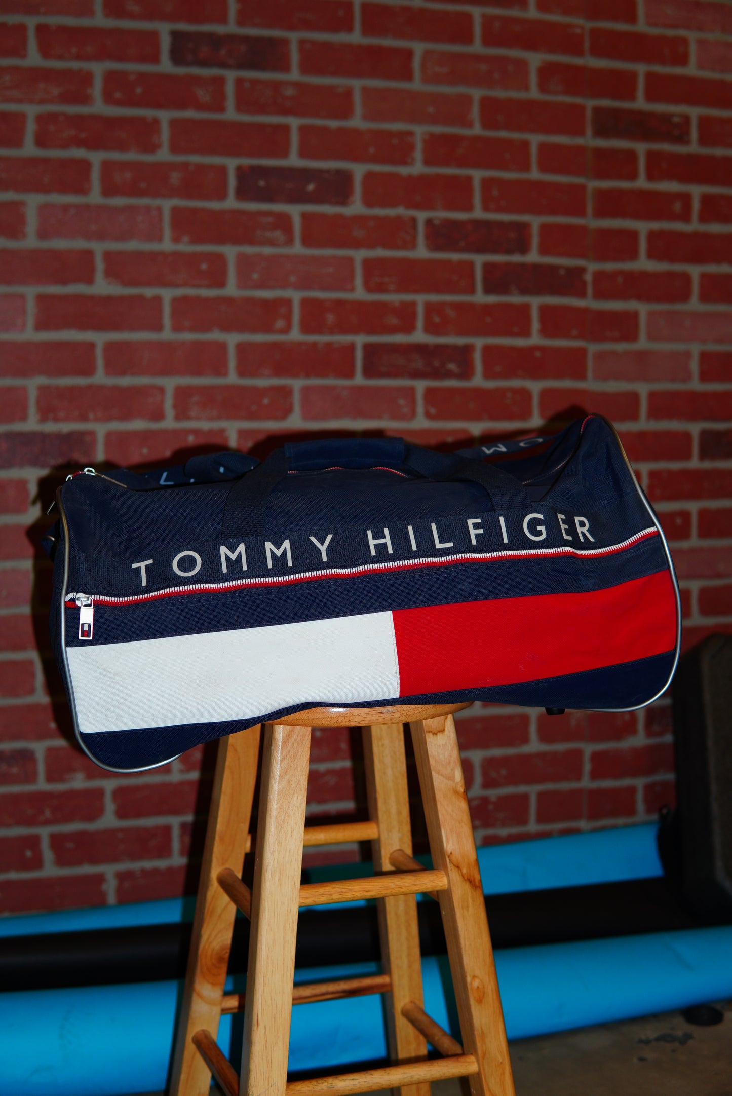 VTG Tommy Hilfiger Large Flag Duffle Bag