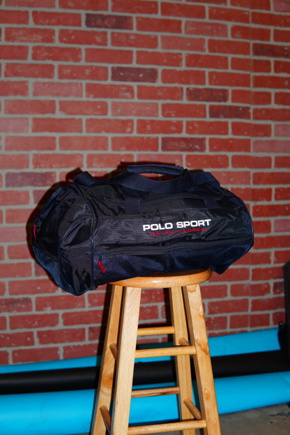 VTG Polo Sport Ralph Lauren Dark Blue Nylon Duffle Bag