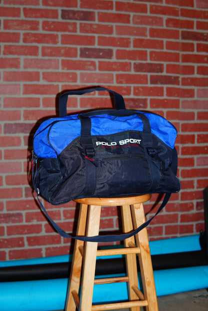 VTG Polo Sport Ralph Lauren Navy Nylon Duffle Bag