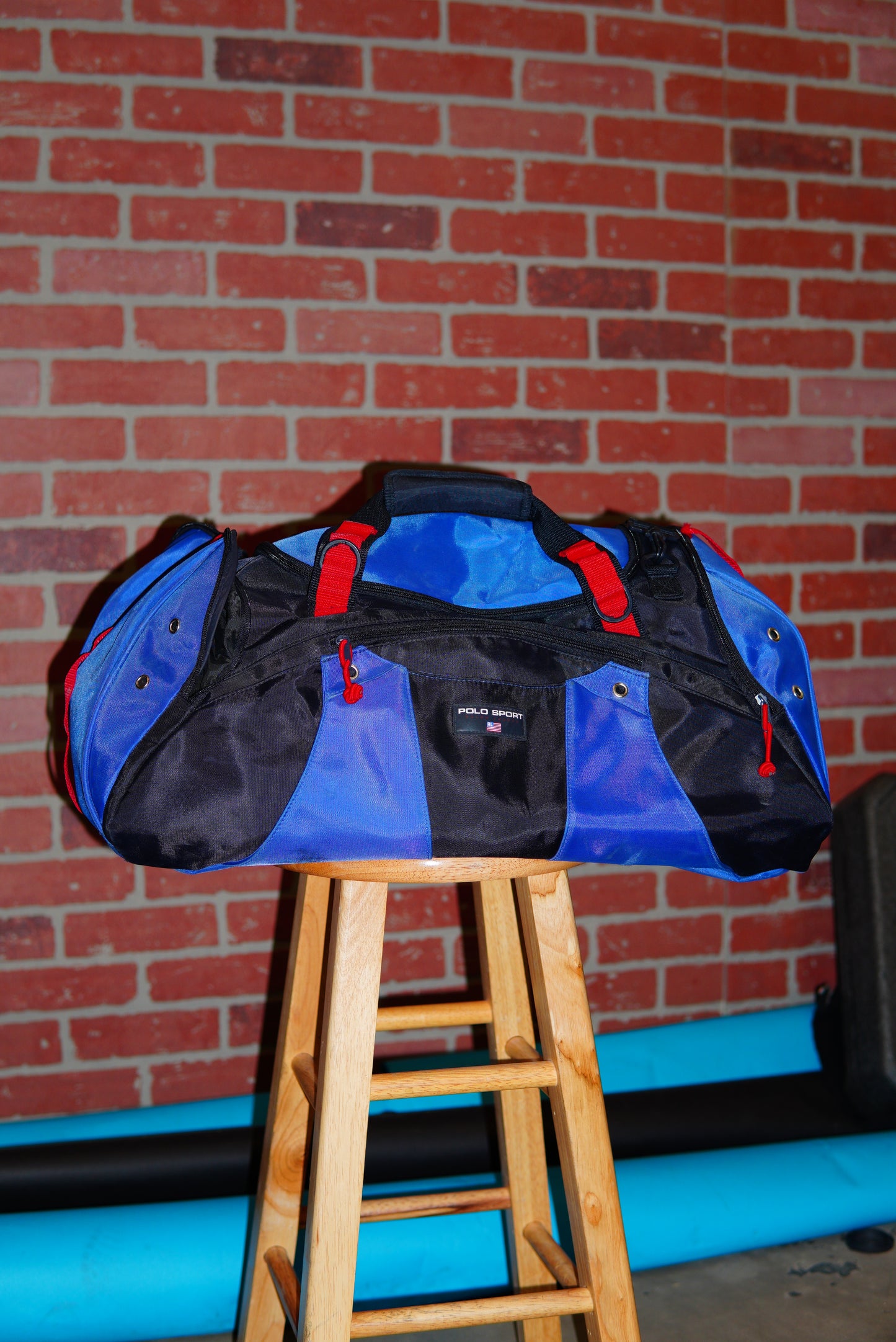 VTG Polo Sport Navy Duffle Bag