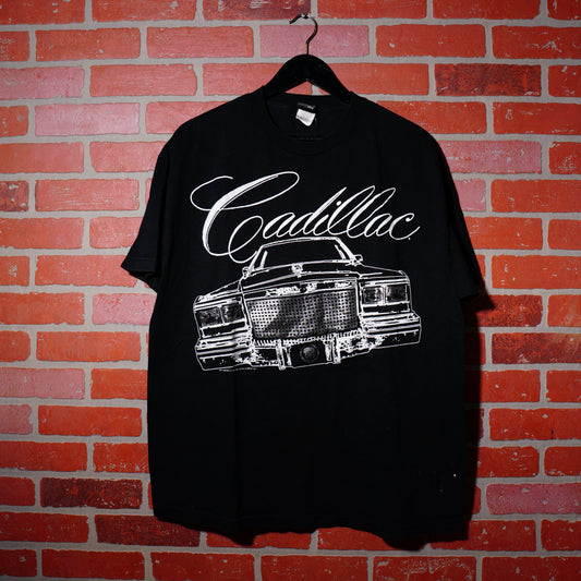 VTG Cadillac Cursive Logo Tee