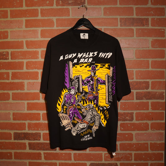 Warren Lotas Walks Into A Bar Los Angeles Tee