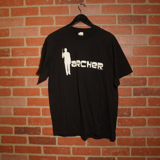 VTG Y2K 2010 Archer Cartoon Tee
