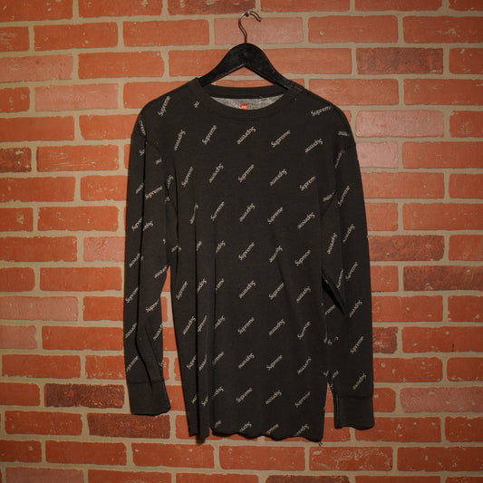 Supreme X Hanes Waffle Thermal Set