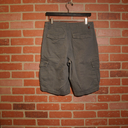 VTG Y2K No Fear Grey Cargo Shorts