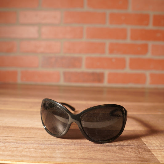 Dolce & Gabbana Black Round Sunglasses