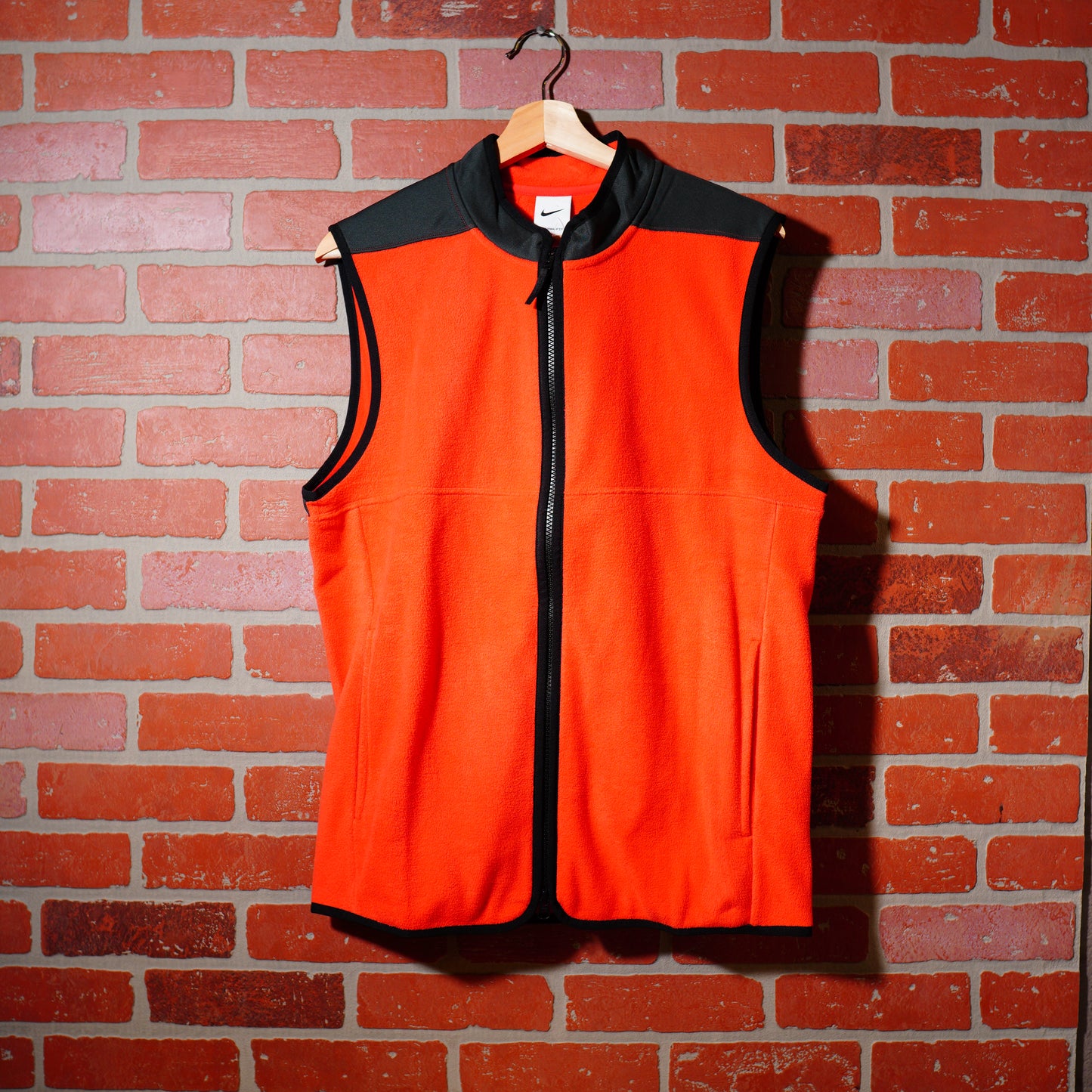 DS Nike Orange Zip-Up Vest