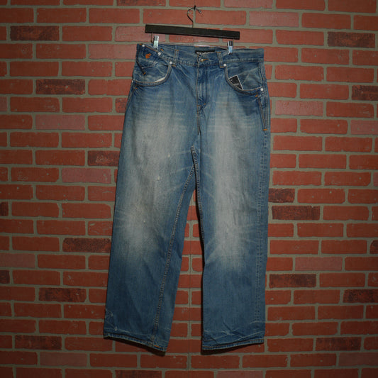 VTG Rocawear Embroidered Denim Jeans