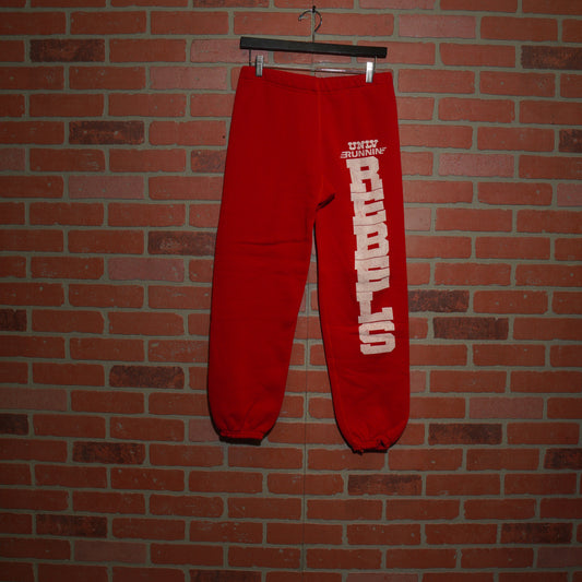 VTG UNLV Runni' Rebels Red Sweatpants