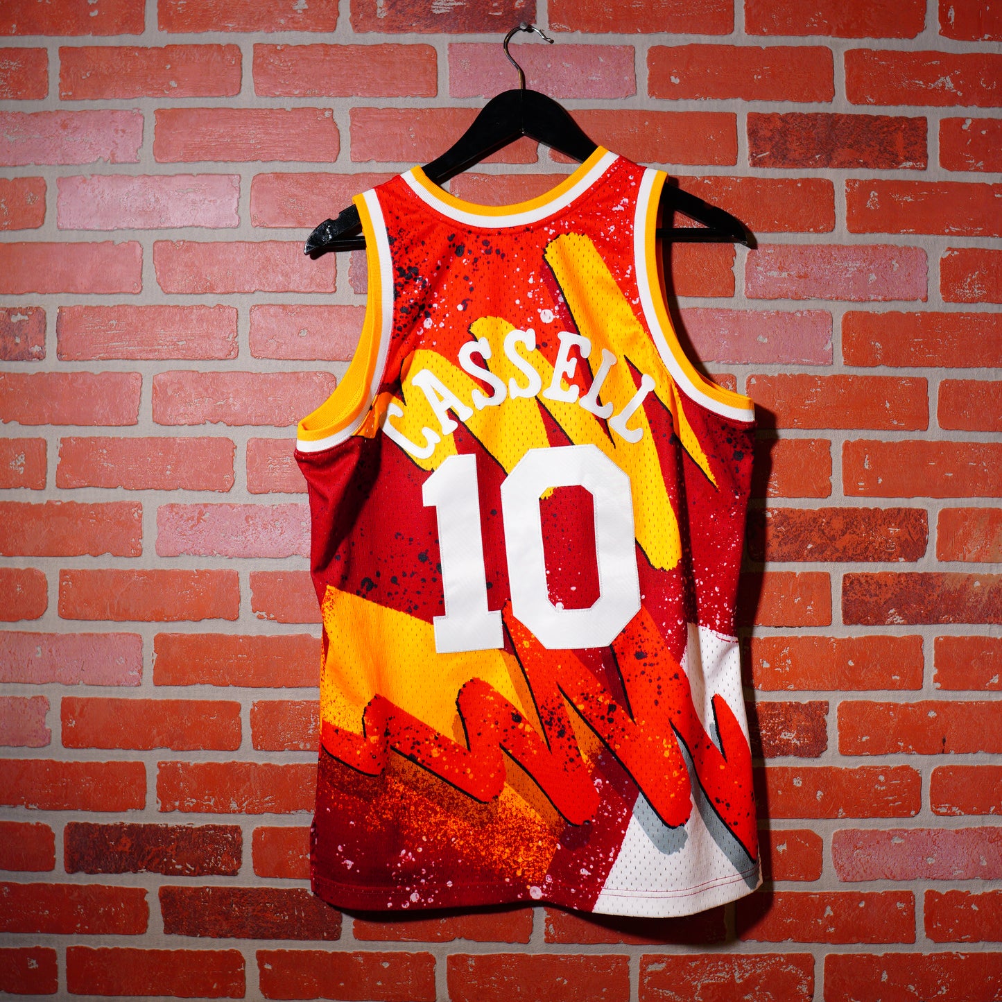 NBA Atlanta Hawks Sam Cassell Basketball Jersey