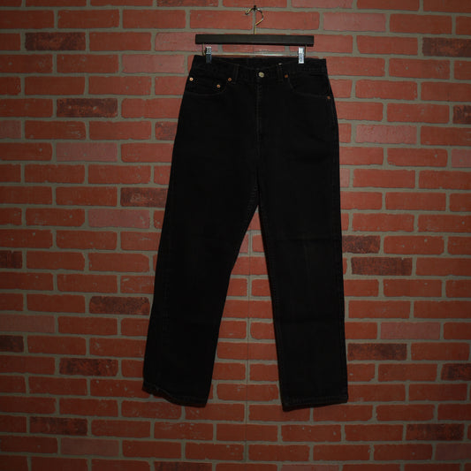 VTG Levis 505 Black Denim Jeans