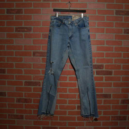 Custom Levis 559 Nickel Denim Jeans