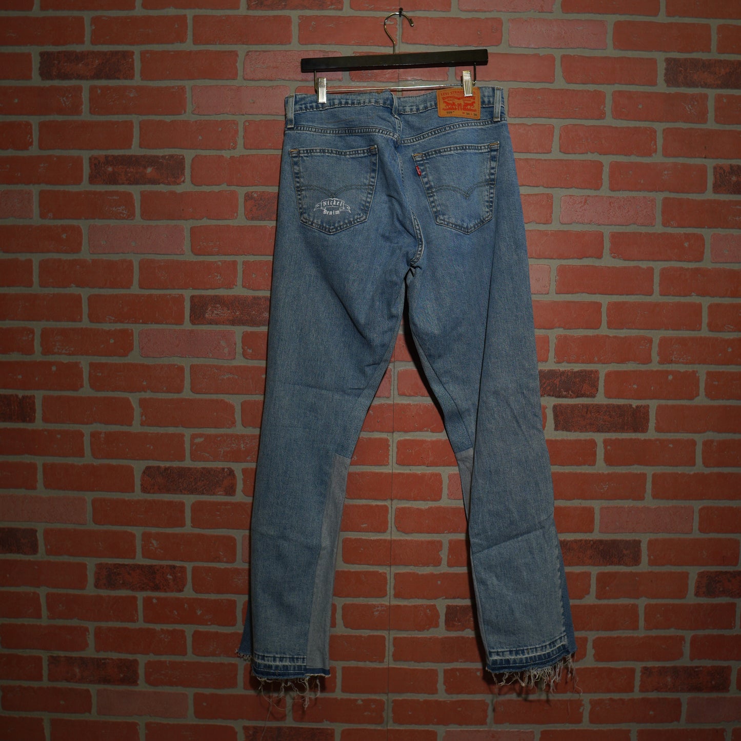 Custom Levis 559 Nickel Denim Jeans