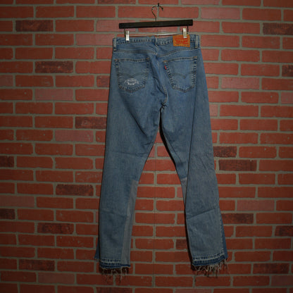 Custom Levis 559 Nickel Denim Jeans