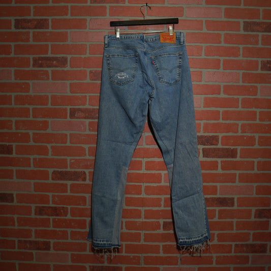 Custom Levis 559 Nickel Denim Jeans