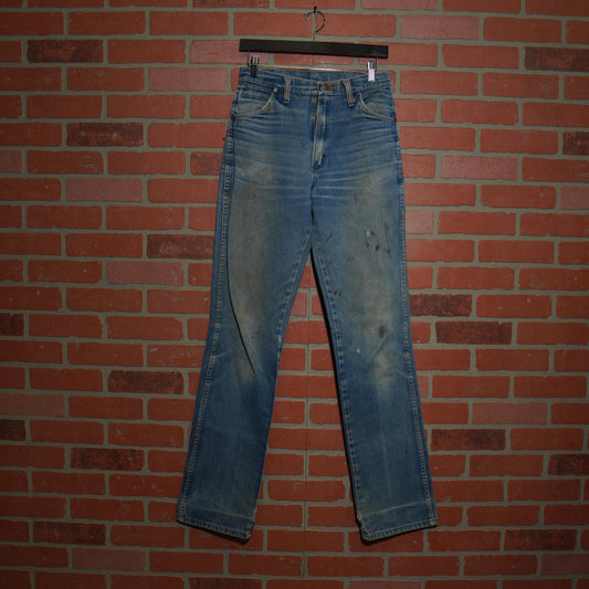 VTG Wrangler Painted Distressed Denim Jeans