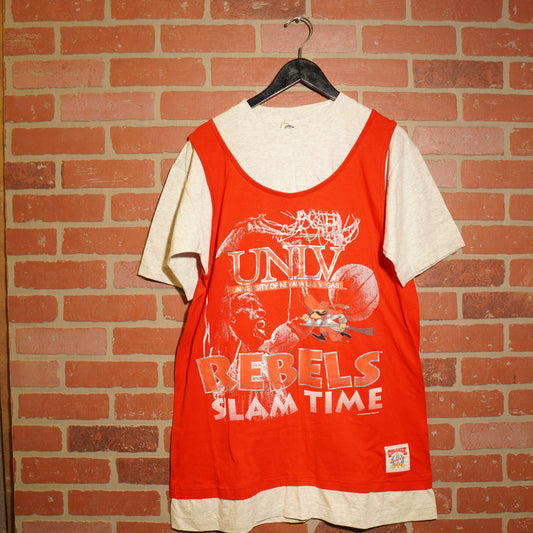 VTG UNLV College Gear Tank Top Layer Tee