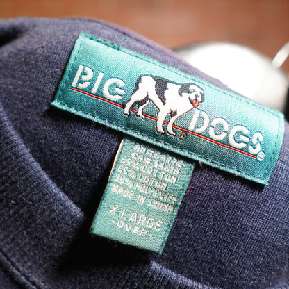 VTG Y2K Big Dogs Embroidered Crewneck