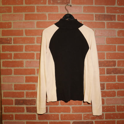 VTG Y2K Polo Jeans Company Quarter-Zip Fleece L/S Sweater