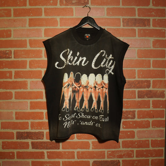 Skin City Sexiest Show on Earth Cutoff Shirt