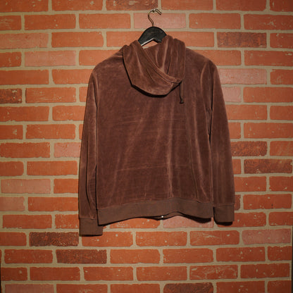 VTG Y2K Women's Royale Lady Velour Zip-Up Hoodie