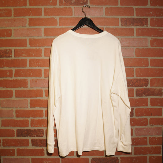 Nike White L/S Pocket Tee