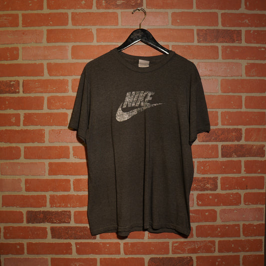 Nike Dark Grey Fade Logo Tee